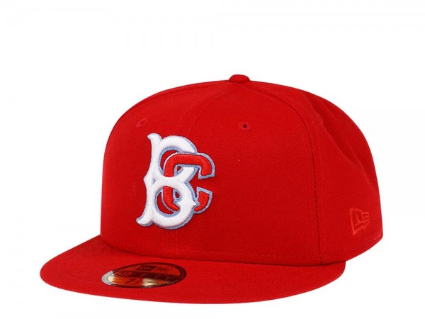New Era Brooklyn Cyclones Red Glacier Blue Edition 59Fifty Fitted Cap
