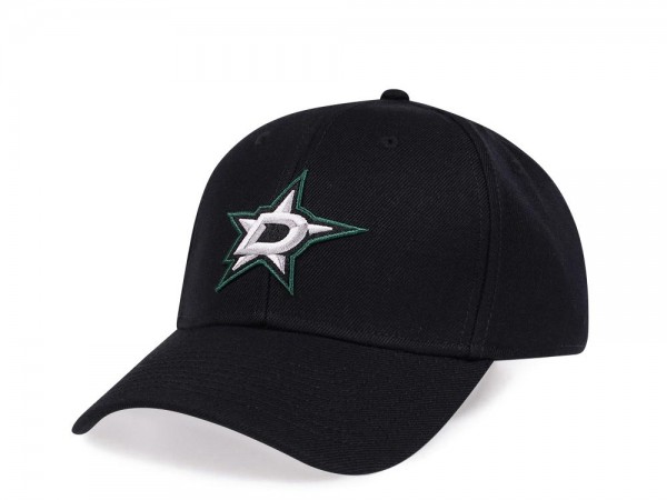 American Needle Dallas Stars Black Stadium Curved Snapback Cap