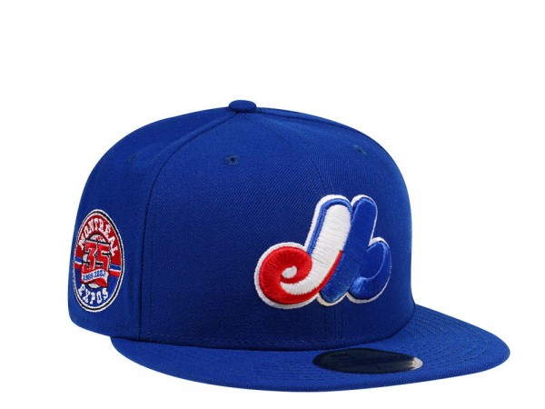 New Era Montreal Expos 35th Anniversary Royal Edition 59Fifty Fitted Cap