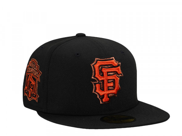 New Era San Francisco Giants World Champions 2012 Black Copper Edition 59Fifty Fitted Cap