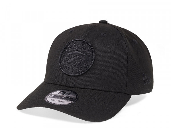 New Era Toronto Raptors Black in Black Edition 9Forty Snapback Cap