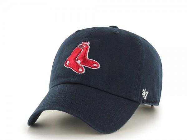 47brand Boston Red Sox Clean Up Strapback Cap