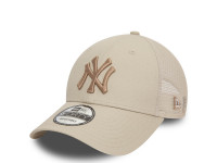 New Era New York Yankees Home Field Stone 9Forty Trucker Snapback Cap