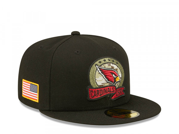 New Era Arizona Cardinals Salute to Service 2022 Fitted 59Fifty Cap
