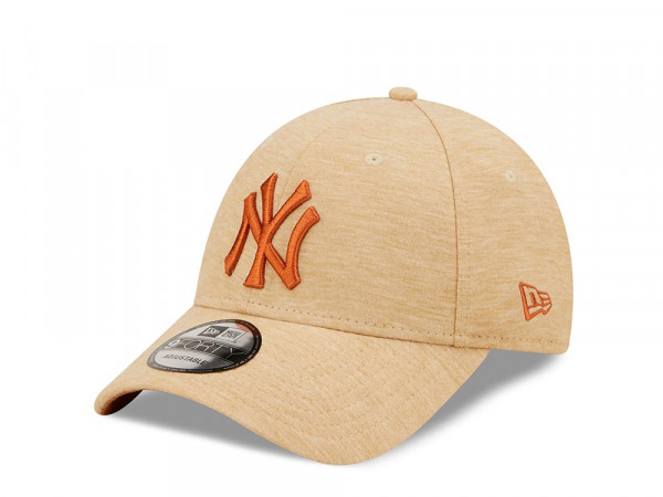 New Era New York Yankees Jersey Essential Beige 9Forty Strapback Cap