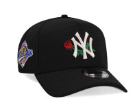 New Era New York Yankees World Series 1996 Black Rose Classic Edition 9Forty A Frame Snapback Cap