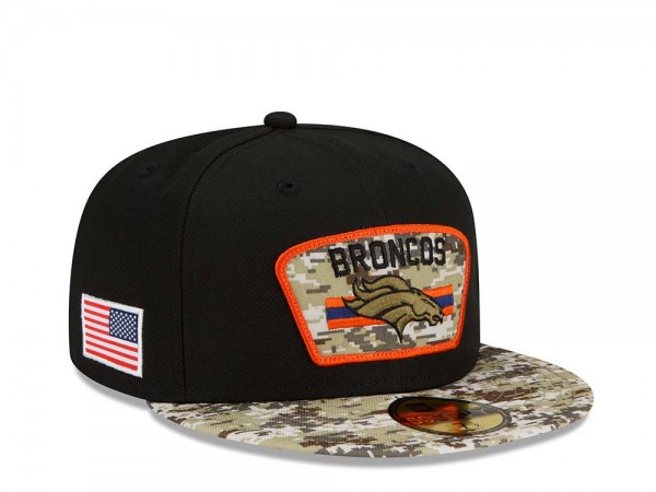 New Era Denver Broncos Salute to Service 21 59Fifty Fitted Cap