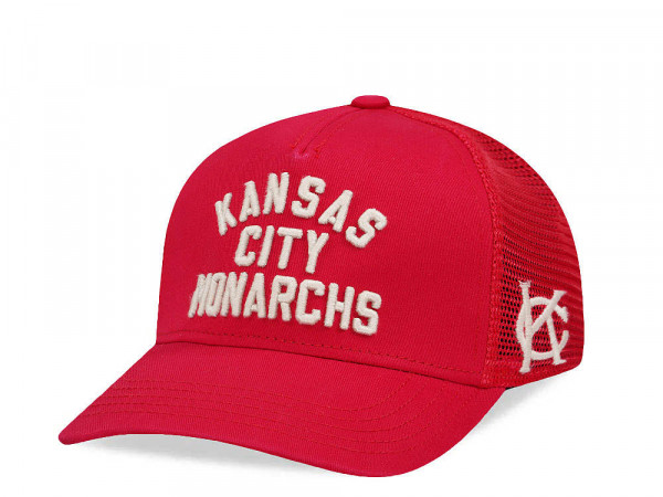 American Needle Kansas City Monarchs NL Valin Trucker Snapback Cap