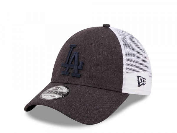 New Era Los Angeles Dodgers Navy Home Field Edition 9forty Trucker Strapback Cap